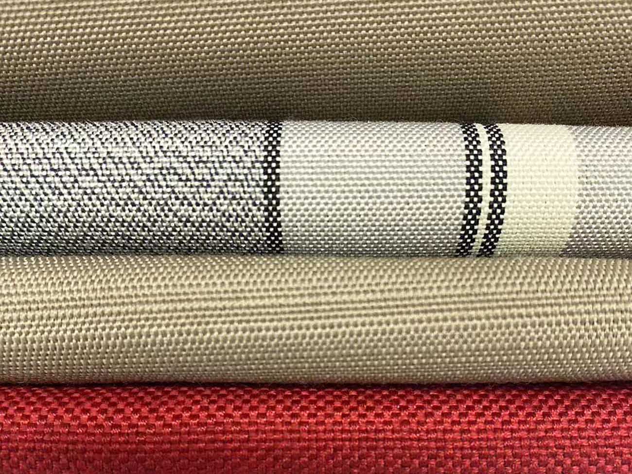 Outdoor polyester fabric